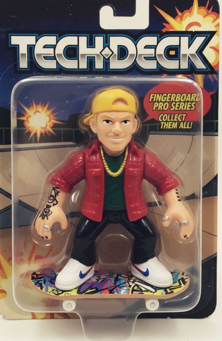Skater Tech Deck Toy Package Mockup