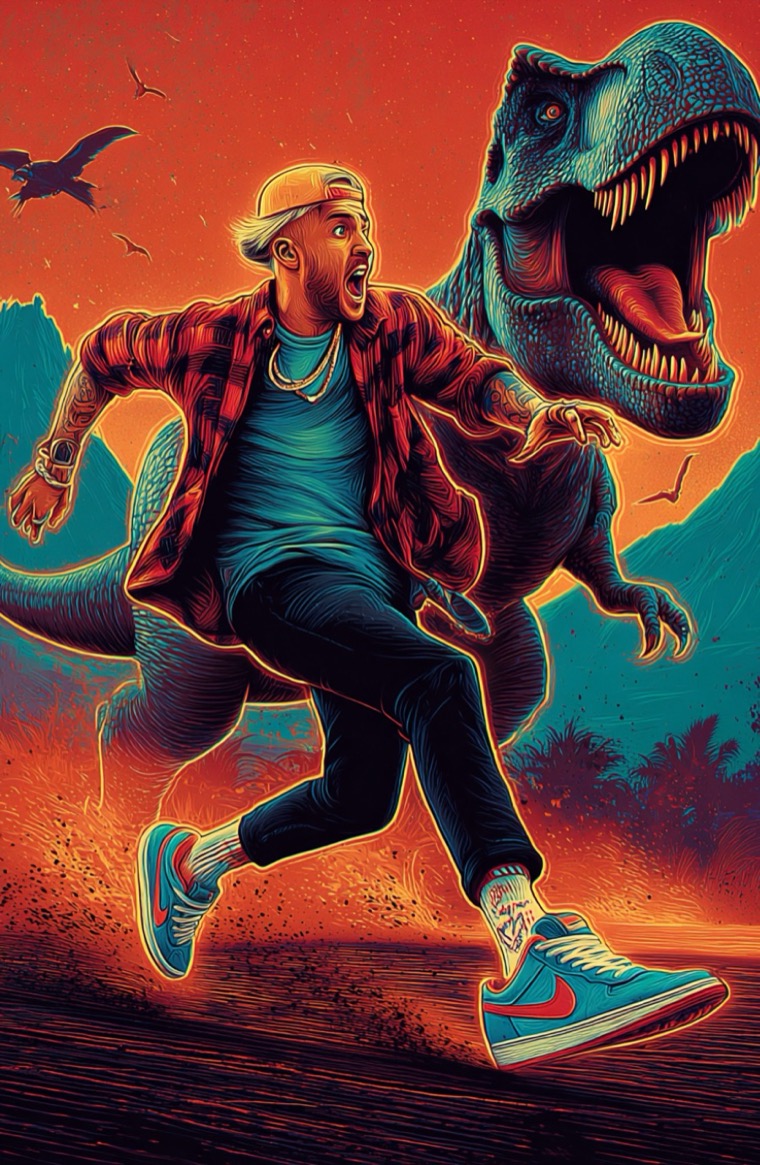Sindiana Running Deloris Chasing Orange Teal